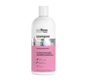 So!Flow humektantowy szampon do włosów zniszczonych 300ml