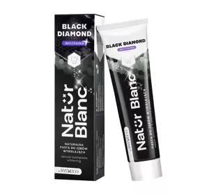 Sylveco Natur Blanc wybielająca pasta do zębów Black Diamond 100ml