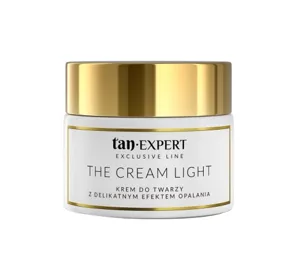 TANEXPERT EXCLUSIVE LINE THE CREAM LIGHT KREM DO TWARZY Z DELIKATNYM EFEKTEM OPALANIA 50G