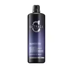 TIGI CATWALK FASHIONISTA FIOLETOWY SZAMPON DO WŁOSÓW BLOND 750ML