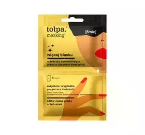 TOŁPA MASKING WIĘCEJ BLASKU MASECZKA ROZŚWIETLAJĄCA PRZECIW OZNAKOM ZMĘCZENIA 2x5ML