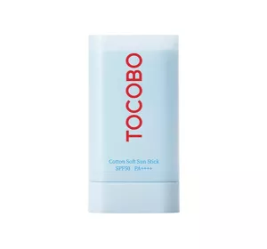 Tocobo Cotton Soft Sun Stick przeciwsłoneczny krem w sztyfcie SPF50 19g