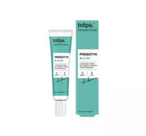 Tołpa Clinical Boost Prebiotyk + Aloes łagodzący krem do twarzy przeciw podrażnieniom 40ml