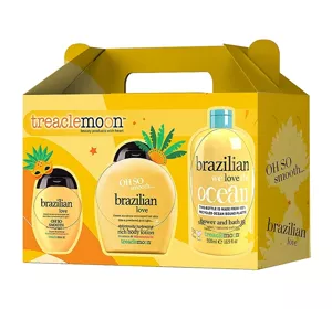 Treaclemoon Brazilian Love zestaw kosmetyków żel pod prysznic + balsam do ciała + krem do rąk