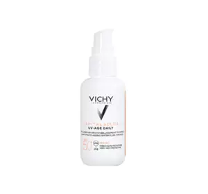 VICHY CAPITAL SOLEIL UV-AGE DAILY FLUID KOLORYZUJĄCY PRZECIW FOTOSTARZENIU SIĘ SKÓRY SPF50+ 40ML