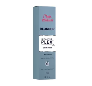 WELLA PROFESSIONALS BLONDOR PLEX TONER DO WŁOSÓW /81 PALE SILVER 60ML