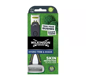 WILKINSON SWORD HYDRO TRIM & SHAVE MASZYNKA DO GOLENIA DLA MĘŻCZYZN