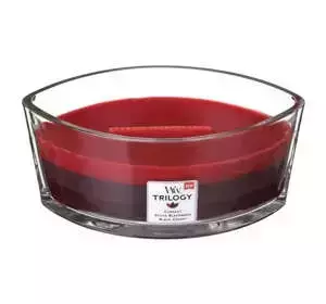 WOODWICK ELLIPSE CANDLE ŚWIECA ZAPACHOWA TRILOGY SUN-RIPENED BERRIES 453,6G