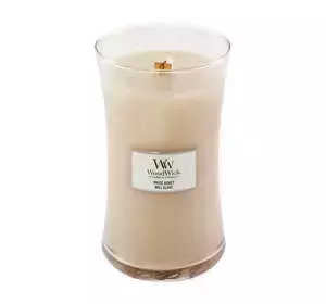 WOODWICK LARGE JAR CANDLE ŚWIECA ZAPACHOWA WHITE HONEY 610G