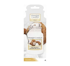 YANKEE CANDLE CAR JAR ZAPACH DO SAMOCHODU SOFT BLANKET