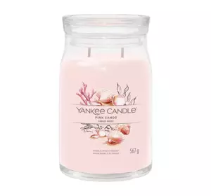 YANKEE CANDLE SIGNATURE ŚWIECA ZAPACHOWA PINK SANDS 567G