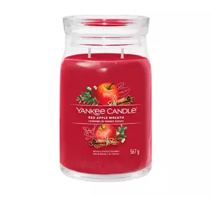 YANKEE CANDLE SIGNATURE ŚWIECA ZAPACHOWA RED APPLE WREATH 567G