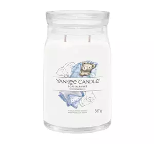 YANKEE CANDLE SIGNATURE ŚWIECA ZAPACHOWA SOFT BLANKET 567G