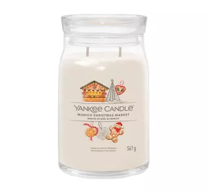 Yankee Candle Signature duża świeca zapachowa Munich Christmas Market 567g