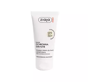 ZIAJA MED TONUJĄCY KREM ODCIEŃ JASNY SPF50+ 50ML