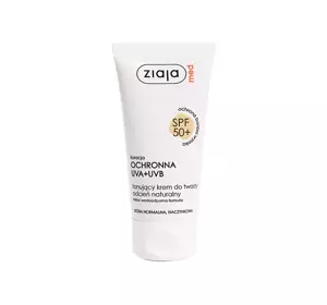 ZIAJA MED TONUJĄCY KREM ODCIEŃ NATURALNY SPF50+ 50ML