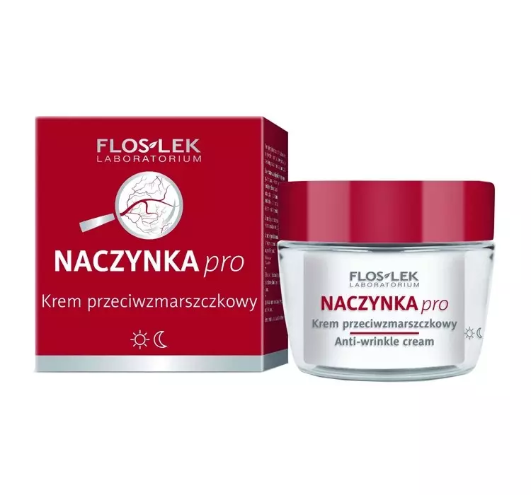 floslek naczynka pro przeciwzmarszczkowy krem do twarzy 50ml - ezebra.pl