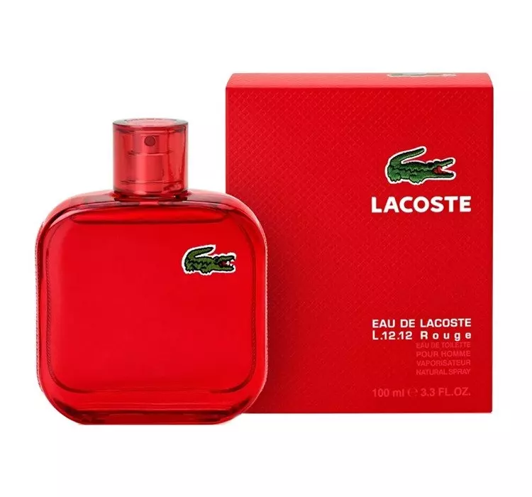 lacoste eau de lacoste l.12.12 rouge woda toaletowa spray 100ml – ezebra.pl