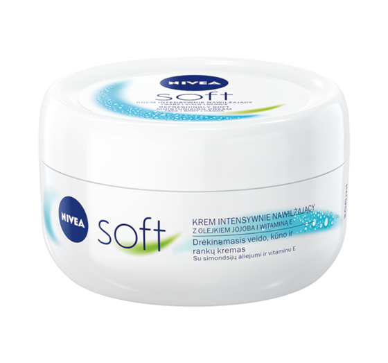 NIVEA SOFT KREM DO TWARZY INTENSYWNIE NAWILŻAJĄCY 200ML