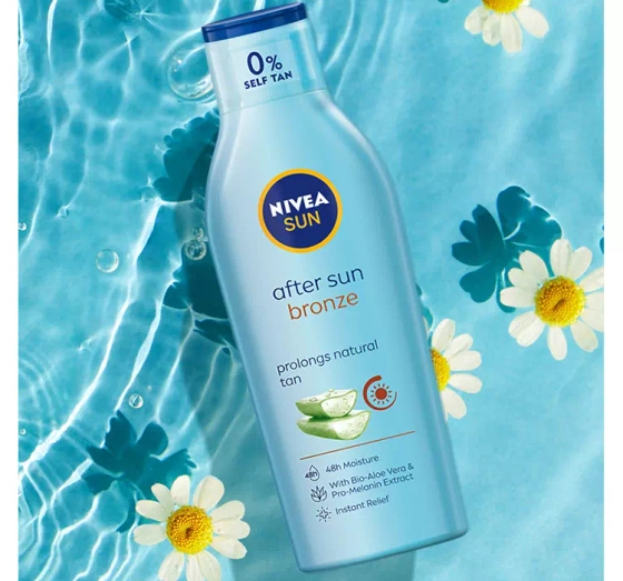 nivea after sun bronze