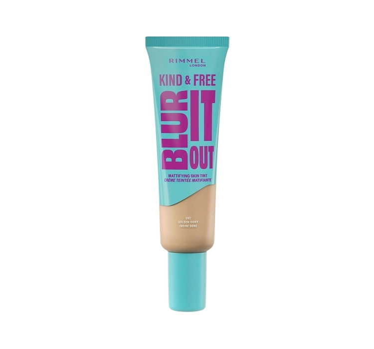 Rimmel Kind & Free Blur It Out lekki podkład matujący 082 Golden Ivory 30ml