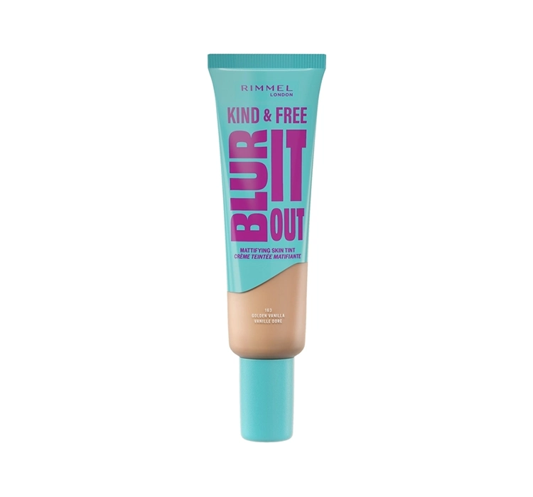 Rimmel Kind & Free Blur It Out lekki podkład matujący 163 Golden Vanilla 30ml