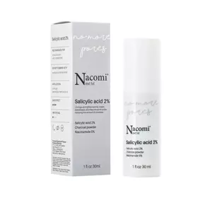 NACOMI NEXT LEVEL NO MORE PORES KWAS SALICYLOWY 2% SERUM DO TWARZY 30ML