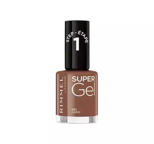 RIMMEL SUPER GEL LAKIER ŻELOWY DO PAZNOKCI 052 CAMO 12ML